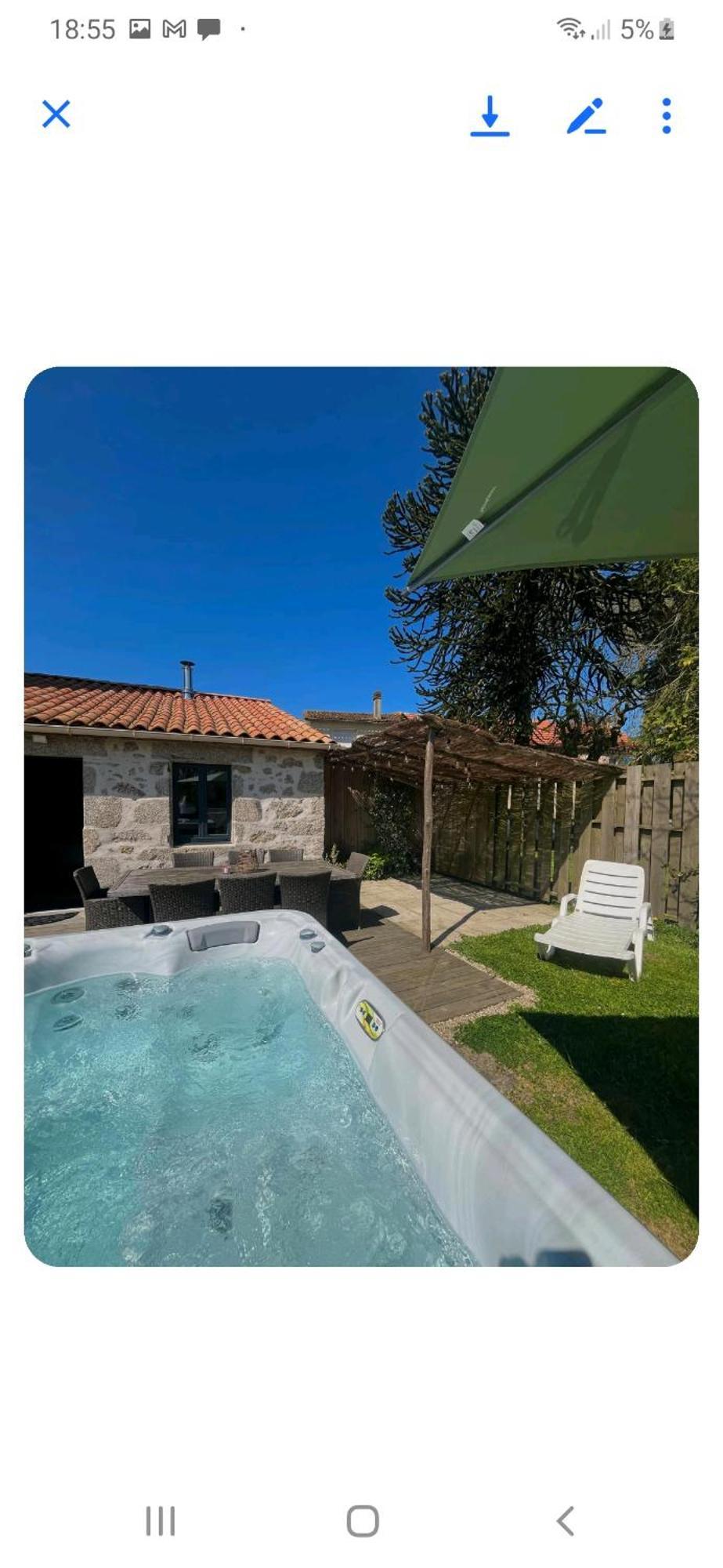 Loue Ancien Moulin A Vent Avec Piscine Et Jacuzzi Villa Neuvy-Bouin ภายนอก รูปภาพ